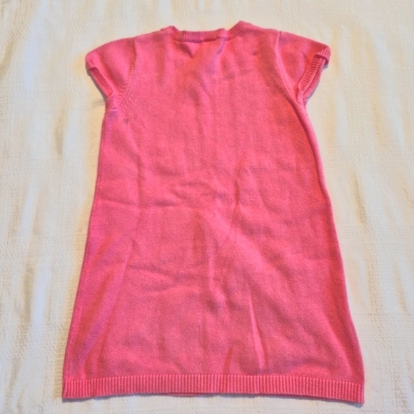 Gymboree Outlet girls size 4T pink sweater dress with embroidered unicorn VGUC - Picture 4 of 6